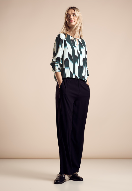 ŽENSKA BLUZA Printed roundneck blouse 