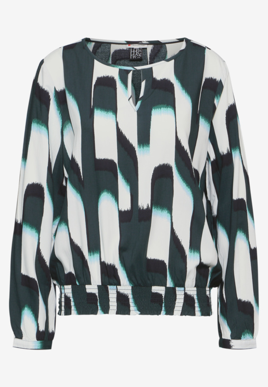 ŽENSKA BLUZA Printed roundneck blouse 