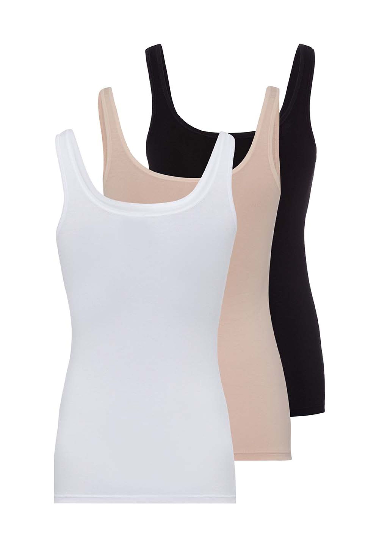 ŽENSKA MAJICA SPODNJA 3PAK Cotton tank top 