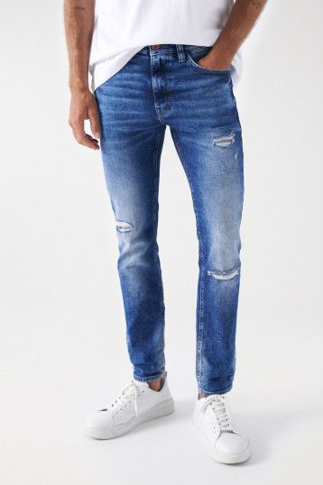 MOŠKE HLAČE Skinny jeans pw destroyed 