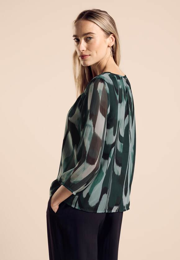 ŽENSKA BLUZA LTD QR chiffon V-neck tun 