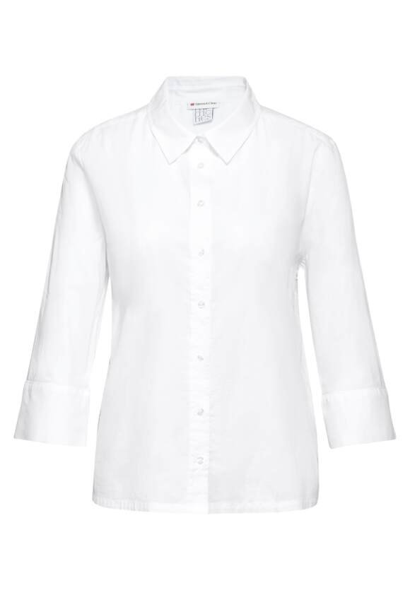 ŽENSKA BLUZA Solid cotton shirtcollar 